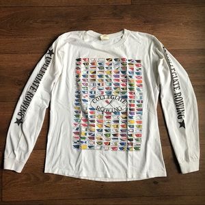 Vintage Collegiate Rowing Long Sleeve t shirt